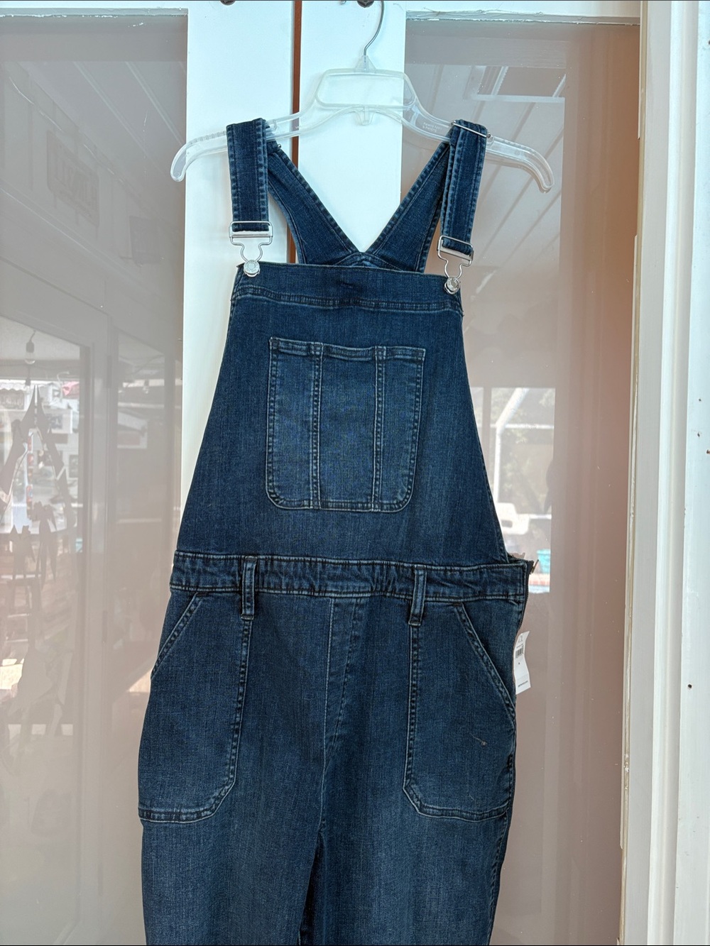 GAP Denim Overalls Straight Leg Jumpsuit
